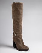 Belle By Sigerson Morrison Tall Buckle Boots Hayley - Lyst