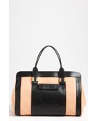 Chloé Alice Large Leather Tote - Lyst