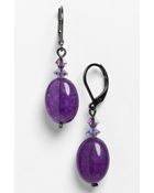 Dabby Reid Semi-Precious Crystal Drop Earrings - Lyst