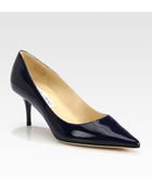 Jimmy Choo Aurora Patent Leather Pumps - Lyst