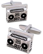 Kenneth Cole Reaction Boom Box Cufflinks - Lyst