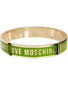 Love Moschino Logo Bracelet - Lyst