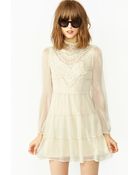 Nasty Gal Florence Crochet Dress - Lyst