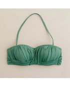 J.Crew Ruched Bandeau Top - Lyst