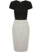 Paule Ka Knit Top Dress - Lyst