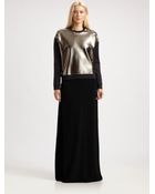 Neil Barrett Metallic Print Sweatshirt - Lyst