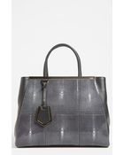 Fendi 2jours Medium Shopper - Lyst