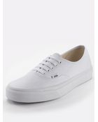 Vans Authentic Plimsolls - Lyst