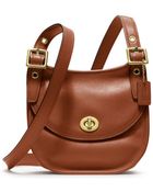 Coach Legacy Leather Mini Saddle Bag - Lyst