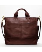 Coach Bleecker Legacy Leather Utility Tote - Lyst