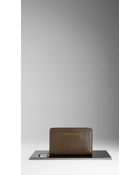 Burberry Patent London Leather Organiser Wallet - Lyst