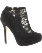 Asos Twinkle Shoe Boots with Lace Detail - Lyst