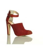Bionda Castana Loren Closed Toe Studded Ankle Boots - Lyst