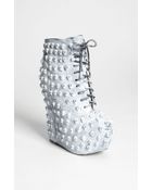 Jeffrey Campbell Damsel Skull Boot - Lyst