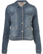 Moto Moto Denim Worker Jacket - Lyst