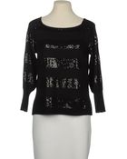 Alice + Olivia Short Sleeve Jumper - Lyst