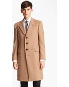 Burberry Wool Top Coat - Lyst