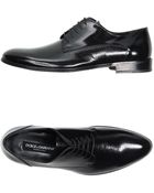 Dolce & Gabbana Laceup Shoes - Lyst