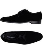 Dolce & Gabbana Laceup Shoes - Lyst