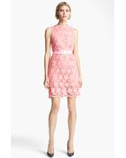 Christopher Kane Safety Belt Lace Minidress - Lyst