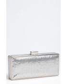 Whiting & Davis Mesh Box Clutch - Lyst