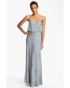 Adrianna Papell Sequin Gown - Lyst