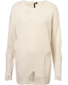 Topshop Grunge Knit Jumper By Boutique - Lyst