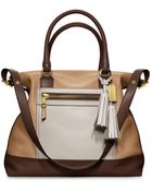 Coach Legacy Colorblock Leather Rory Satchel - Lyst