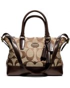 Coach Legacy Signature Molly Satchel - Lyst