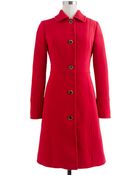 J.Crew Doublecloth Lady Day Coat with Thinsulate - Lyst