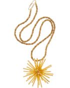 Aurelie Bidermann Condor 18karat Goldplated Necklace - Lyst
