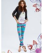 Free People Sorbet Tie Dye Jean - Lyst