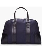 Neil Barrett Leather Trim Weekend Bag - Lyst