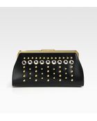 Marni Embellished Frame Clutch - Lyst