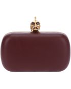 Alexander McQueen Skull Clutch - Lyst