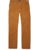 J.Crew Slim Fit Corduroy Trousers - Lyst