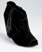 Steve Madden Steven By Booties Samaraa Wedge - Lyst