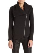 Helmut Lang Sweatshirt Jacket - Lyst