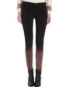 Rag & Bone Twill Leggings Rusted Ombre - Lyst