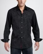 Robert Graham Mastriani Scrollwork Sport Shirt - Lyst
