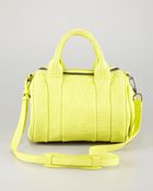 Alexander Wang Rockie Small Crossbody Satchel Bag Acid - Lyst