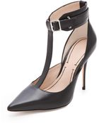 Elizabeth And James Saucy Ankle Cuff Pumps - Lyst
