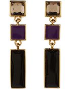 Kate Spade Steps Linear Drop Earrings - Lyst