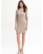 Banana Republic Heritage Cableknit Sweater Dress - Lyst