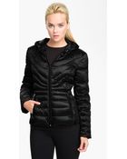 Bernardo Hooded Iridescent Down Jacket - Lyst