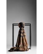 Burberry Haymarket Check Border Scarf - Lyst