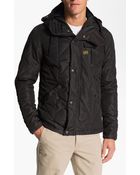 G-star Raw Quilted Overshirt Jacket - Lyst