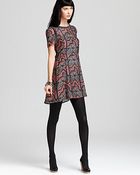 Marc By Marc Jacobs Geo Maze Print Geo Dress - Lyst