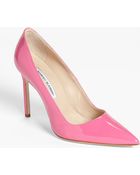 Manolo Blahnik Bb Pointy Toe Pump - Lyst