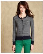 Tommy Hilfiger Longsleeve Printed Cardigan - Lyst